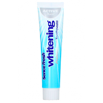 Sence Fresh zubní pasta Whitening 125 ml Active Flour