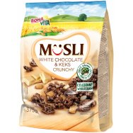 BONA VITA Crunchy Musli White Chocolate&Keks 375g