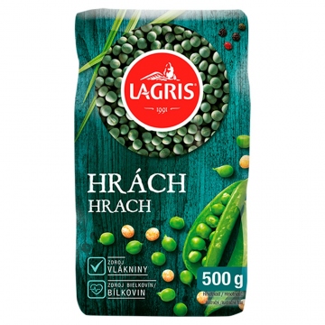 Lagris Hrách zelený celý 500g
