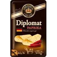 Diplomat Premium Cheese plátkový sýr paprika 80g