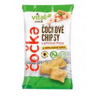 Vital Snack Cizrnové chipsy s příchutí pizza 65g