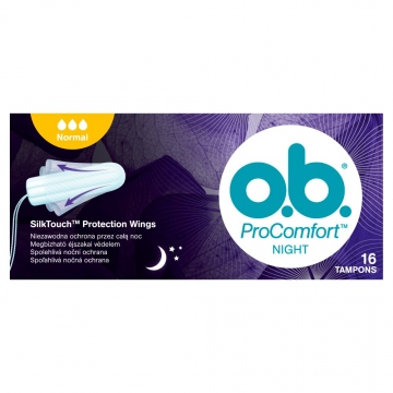 O.B. ProComfort Night Normal tampony 16 ks