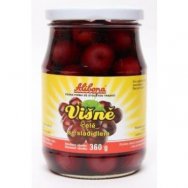 Alibona Kompot višně celé DIA 360g sklo